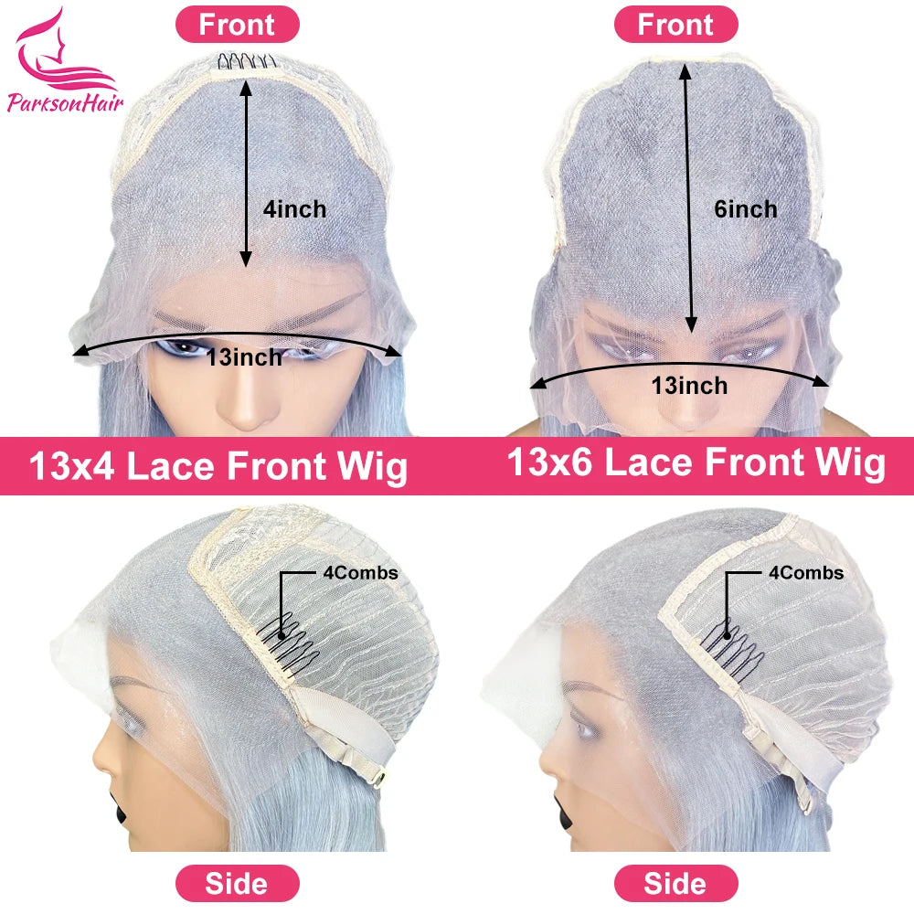 13*4 13*6 HD Deep Wave Curly Highlight Black With Blonde Lace Frontal Wigs Human Hair Wig For Women Brazilian Hair Lace Wigs