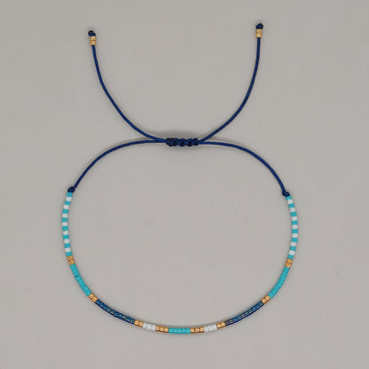 Bohemian Style Colorful Bead Bracelet For Girls