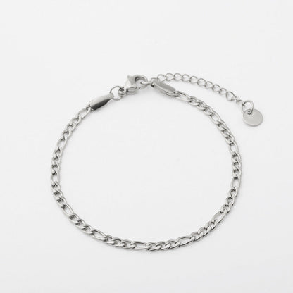 Stainless Steel Gold-plated Cuban Minimalist Stainless Steel Bracelet