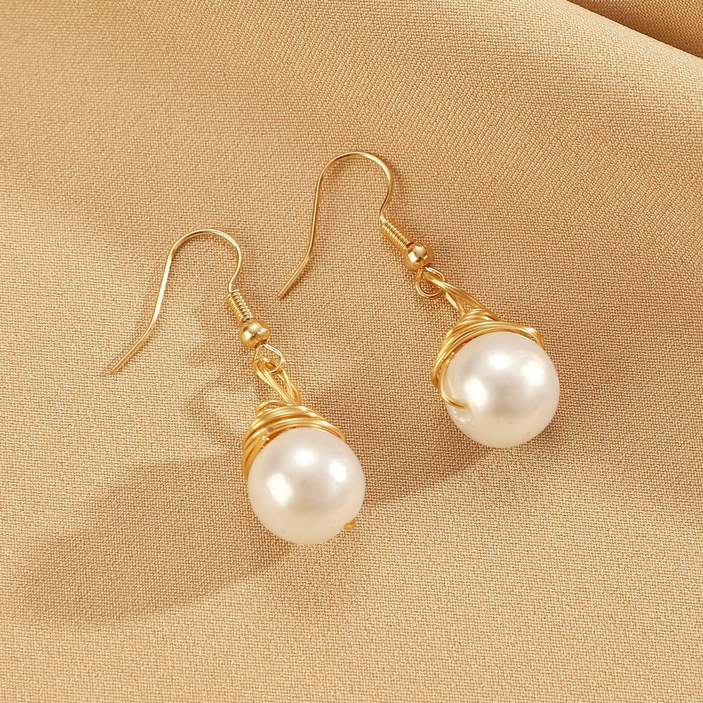 Retro Droplet Lantern Earrings