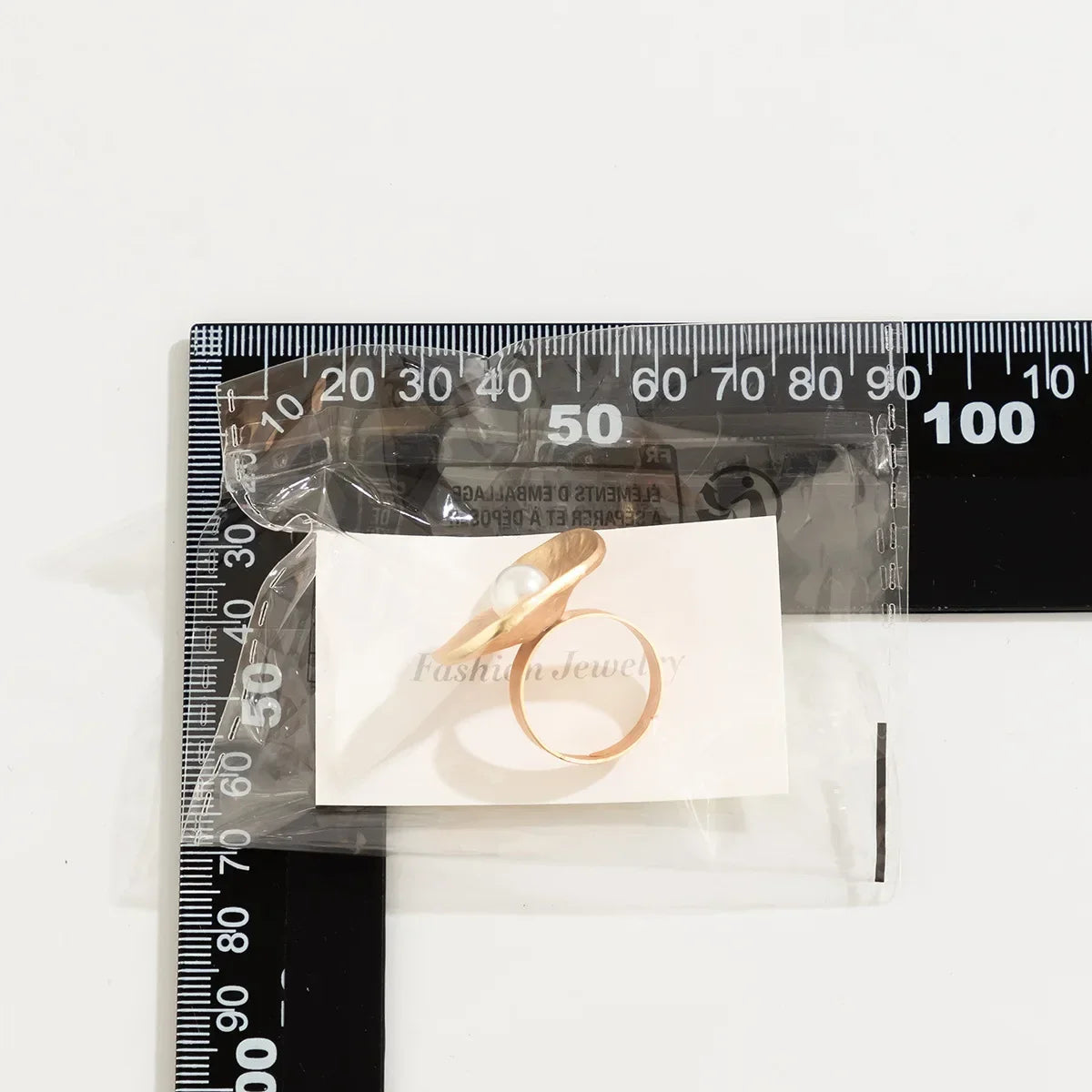 Irregular Chunky Big Geometric Gold Silver Color Rings for Women Men Personality Elastic Rope Connection Finger Rings