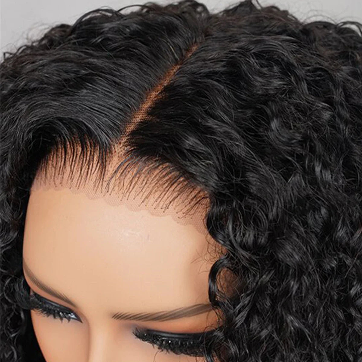 180% Wear And Go Glueless Human Hair Wig Deep Curly Wigs 7x5 Glueless Wig Human Hair Ready To Wear Deep Wave Wig Preplucked