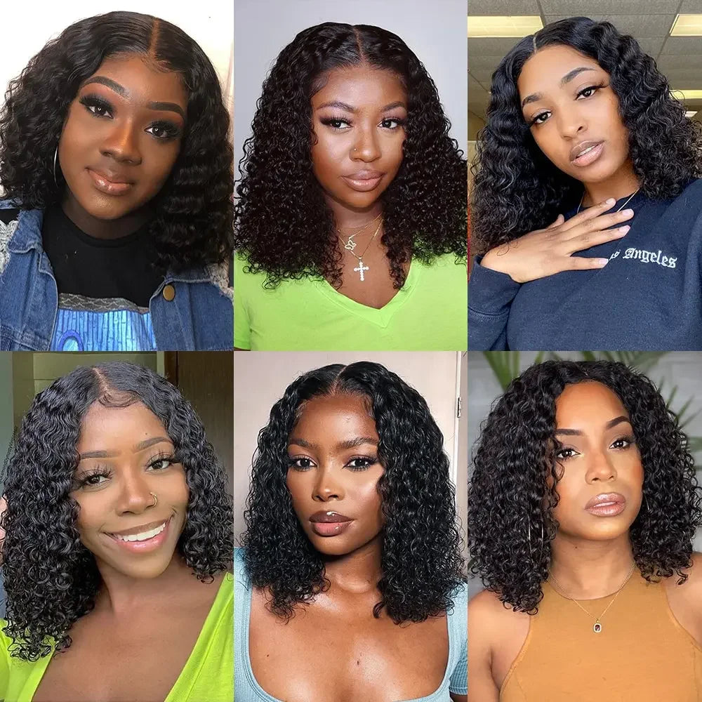 180% Wear And Go Glueless Human Hair Wig Deep Curly Wigs 7x5 Glueless Wig Human Hair Ready To Wear Deep Wave Wig Preplucked