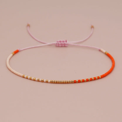 Bohemian Style Colorful Bead Bracelet For Girls